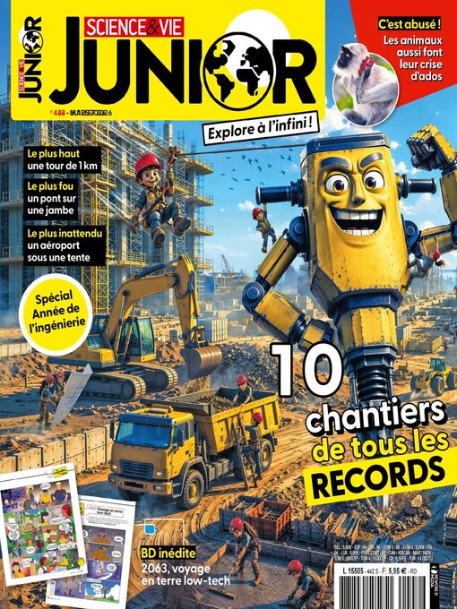 Cover image for Science & Vie Junior